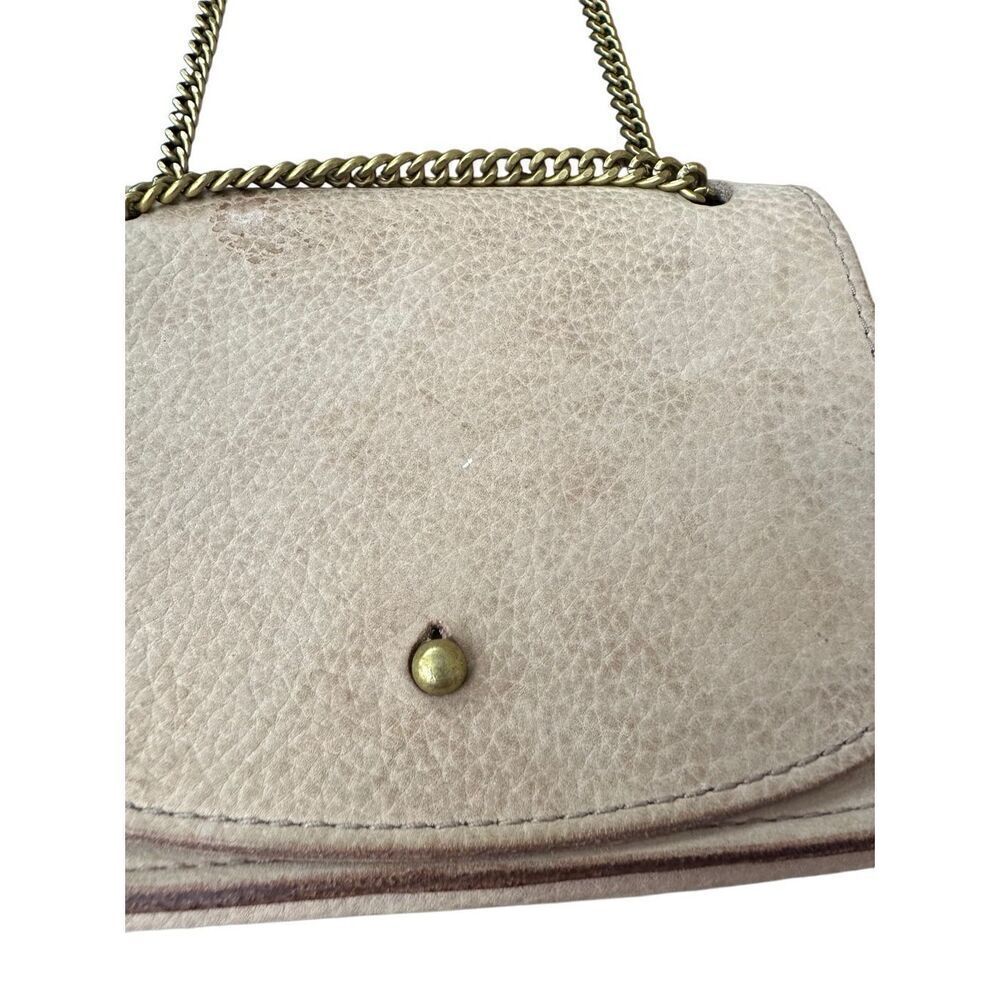 Madewell The Chain Cross Body Bag in Natural Buff Leather S - Picture 3 of 12